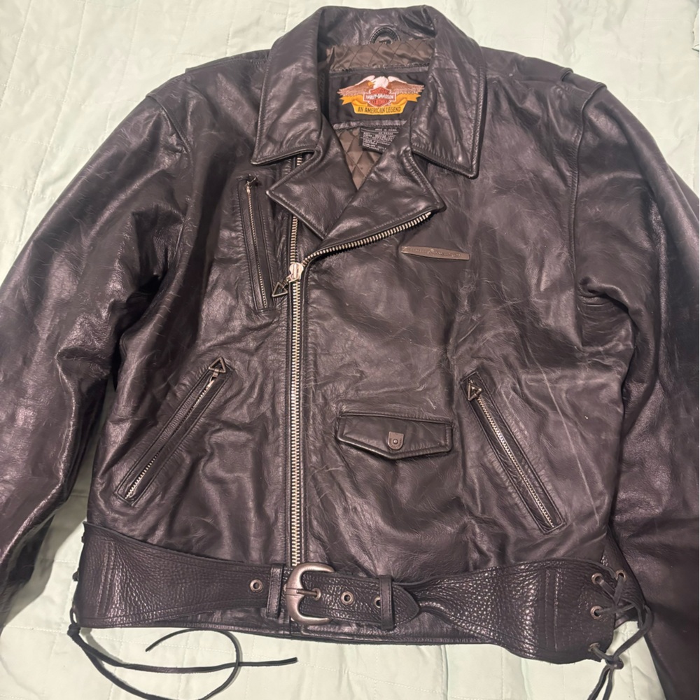 Vintage Men’s Harley Davidson Jacket XL.